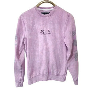 BLIND Rooster Kanji Dragon Print Sweatshirt. Size small